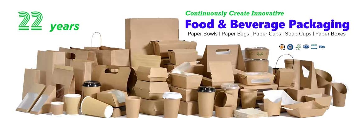 Paper bags and cups
